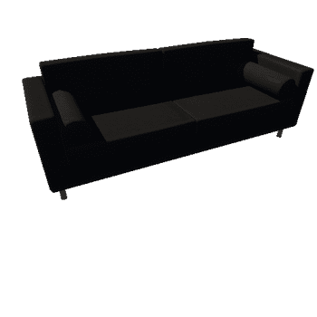 Black Leather Couch